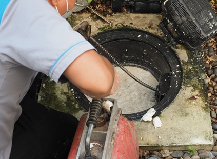 Limpieza de arquetas atascadas